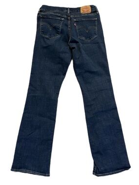 Levi's Navy Blue Boot Cut Jeans